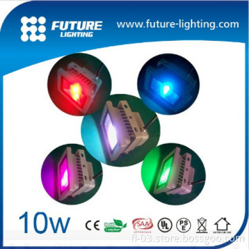 CE RoHs EMC ip67 waterfroof outdoor color change 10w led floodlight